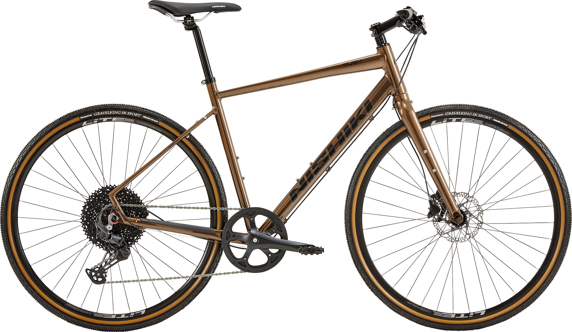 Nishiki Rush Herre 12g 2026 - Valnødde Brun    5712700025706
