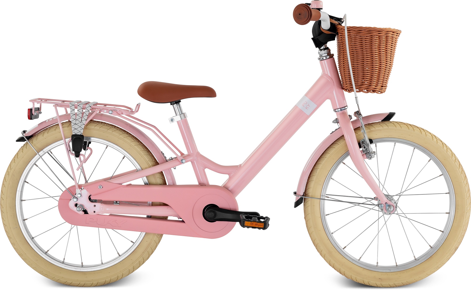 PUKY Youke Classic 18" - Retro Rose Børnecykel Tilbud