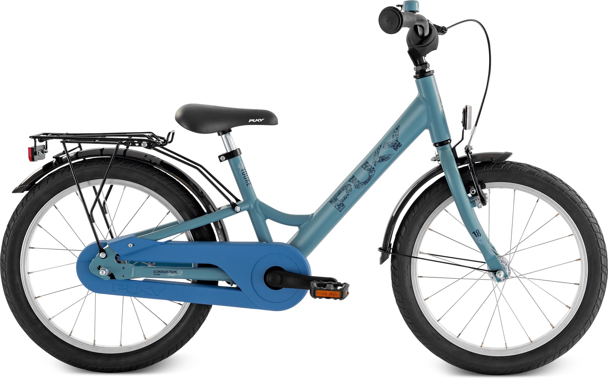 PUKY Youke 18" - Børnecykel i Breezy Blue