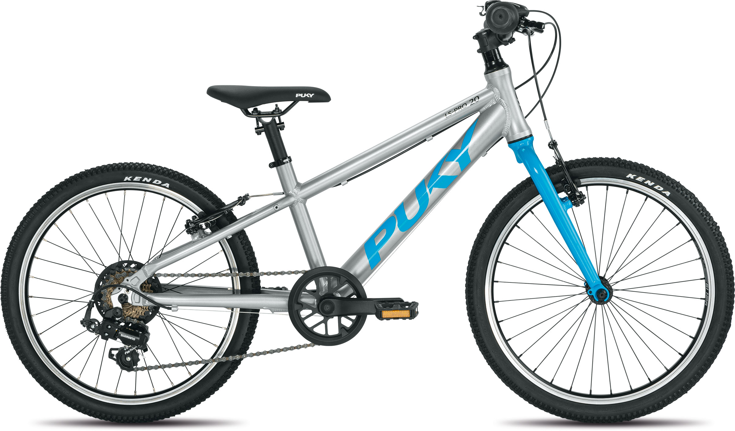 PUKY LS-PRO 20 Alu Cykel - Sølv/blå til 3979 DKK