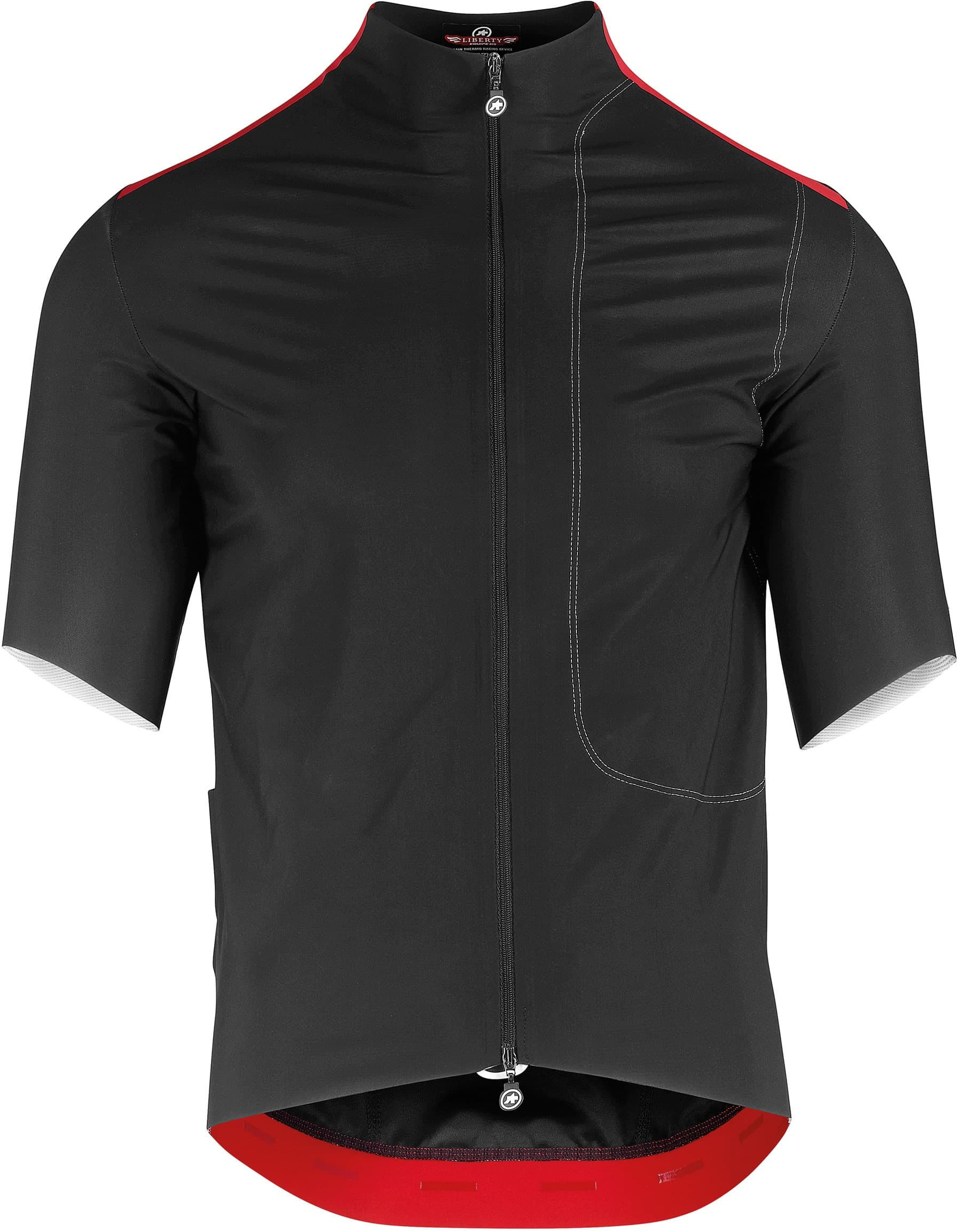 Assos LIBERTY RS23 Thermo Regntrøje - Kortærmet - Sort