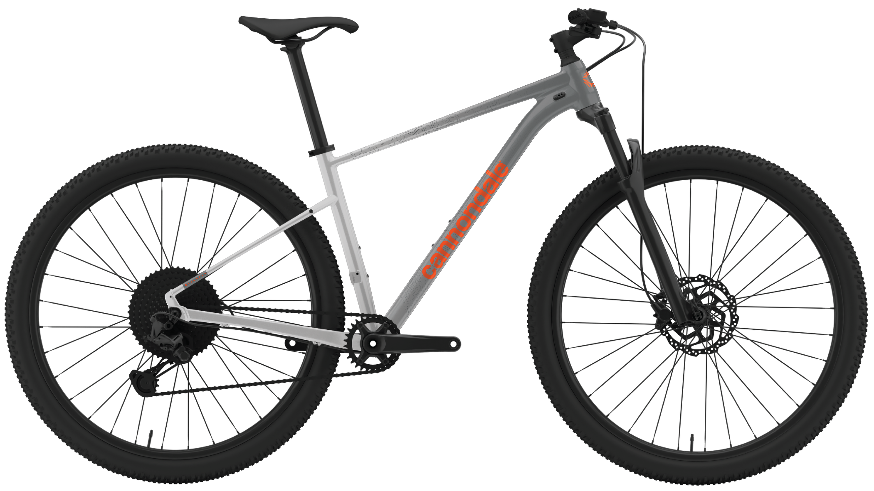 Cannondale Trail SL 1 2023 - Grå Mountainbike Tilbud!