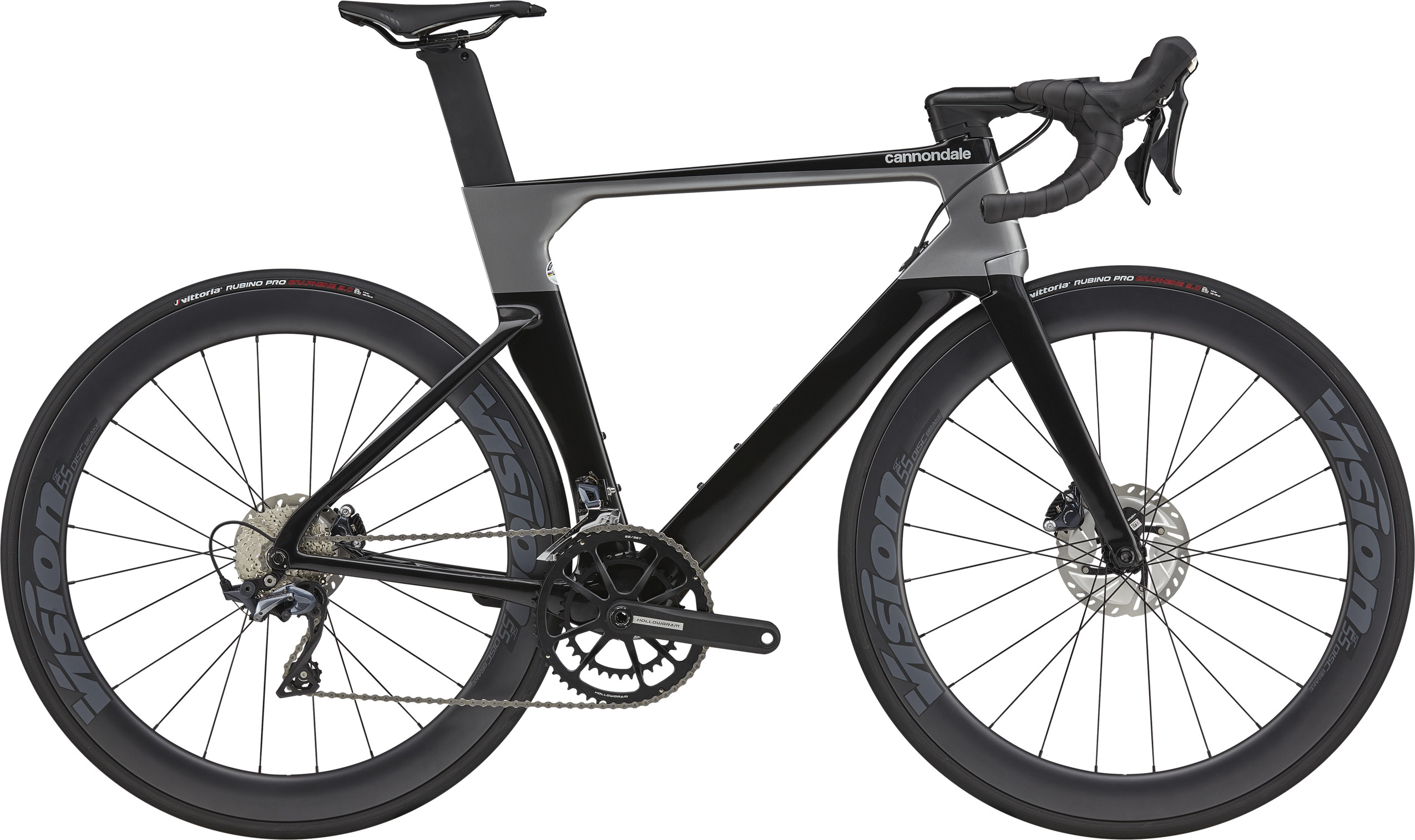 Cannondale SystemSix Carbon Ultegra 2022 - Sort/Grå Cykel