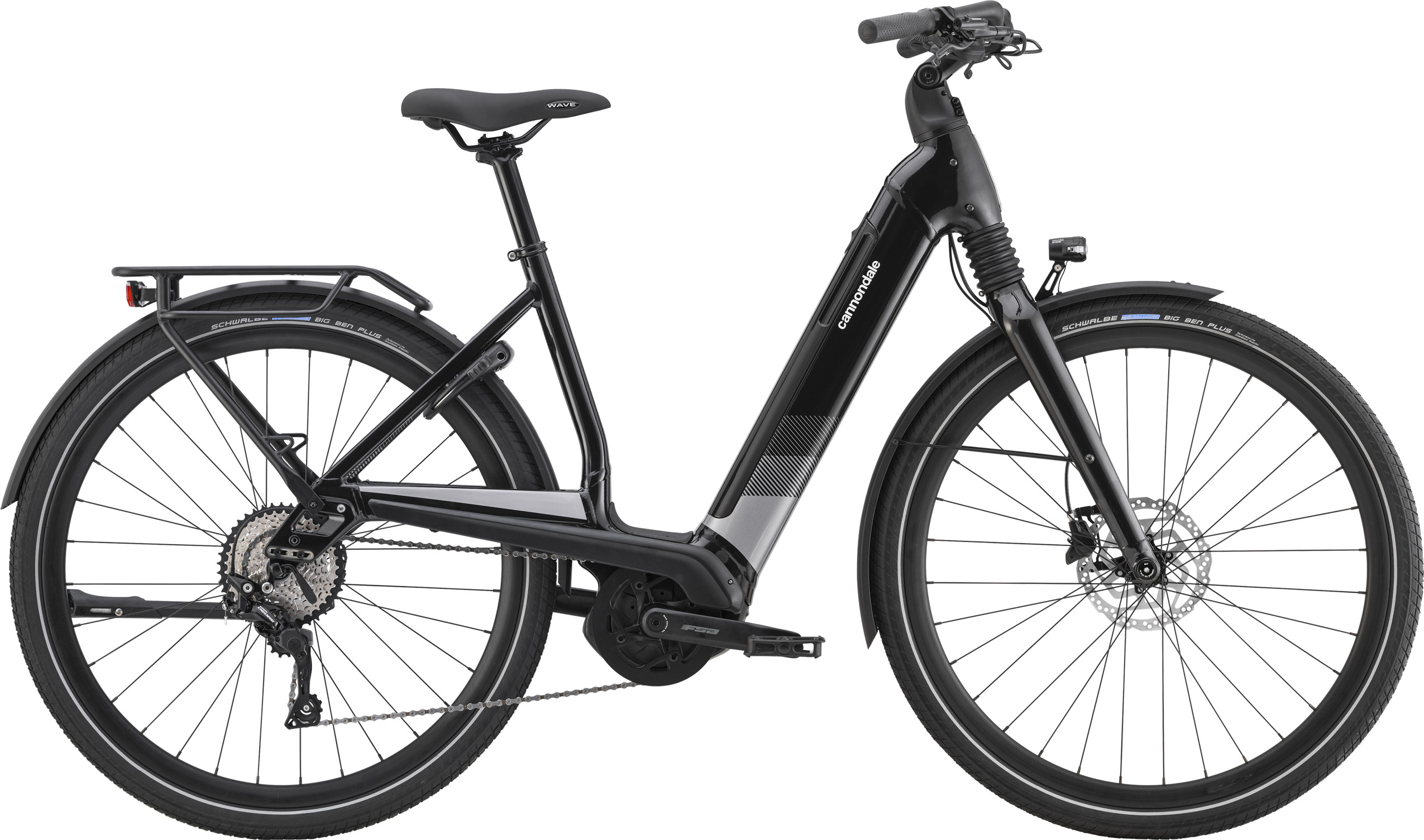 Cannondale Mavaro Neo 5 - Elcykel i Sort til God Pris!