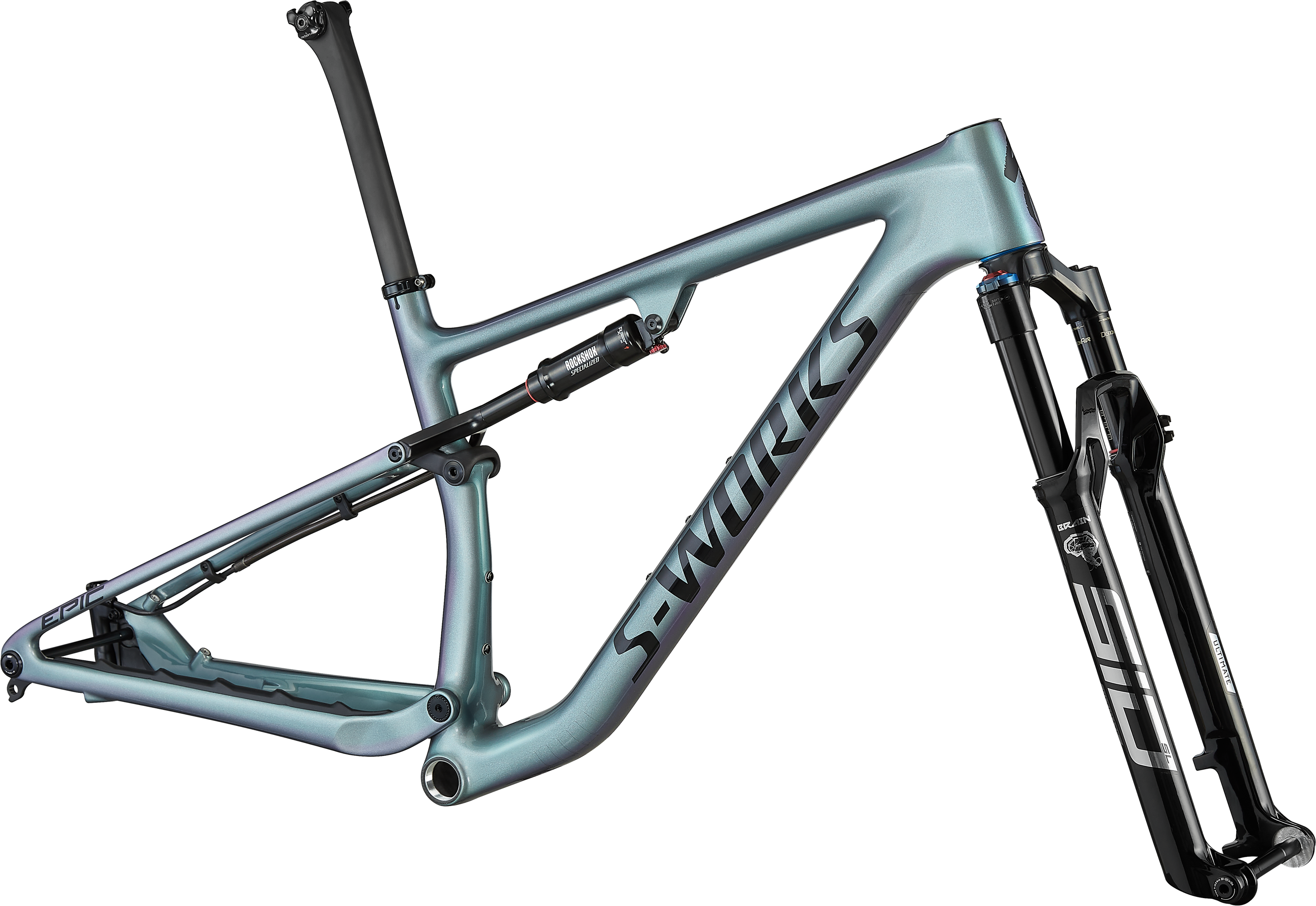Specialized S-Works Epic Rammesæt 2022 - Blå/Grøn
