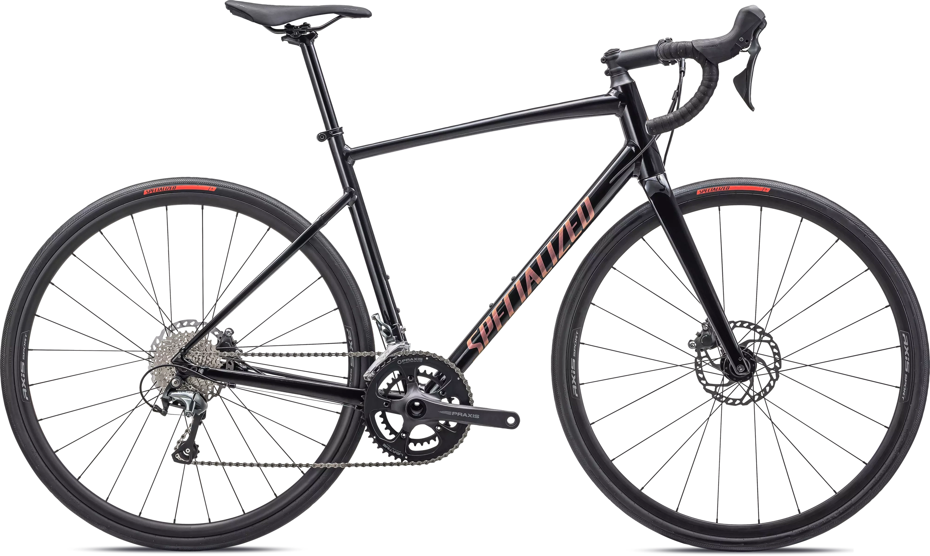 Specialized Allez Sport 2025 - Sort Racercykel Tilbud