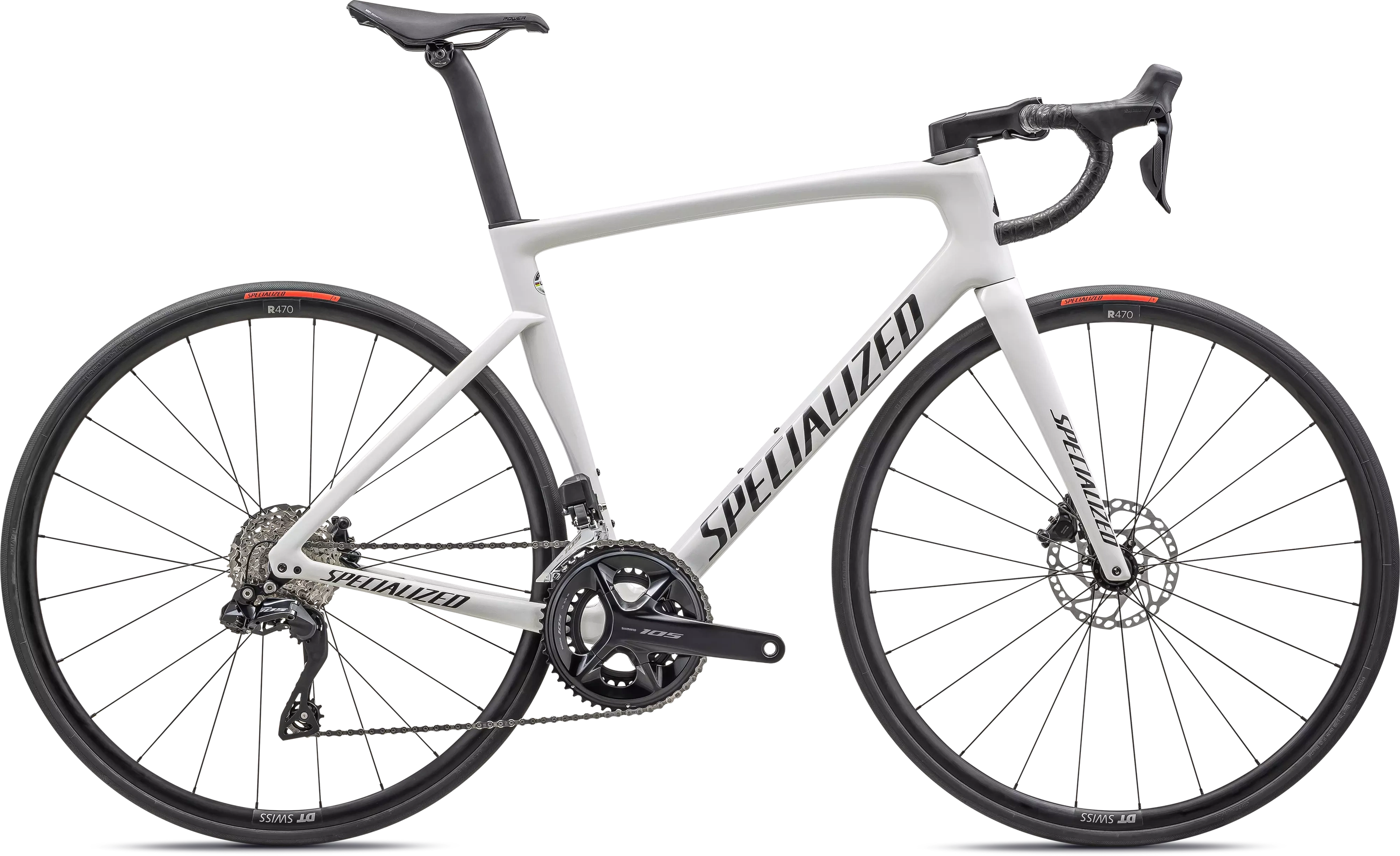 Specialized Tarmac SL7 Comp - Shimano 105 Di2 2024 - Hvid