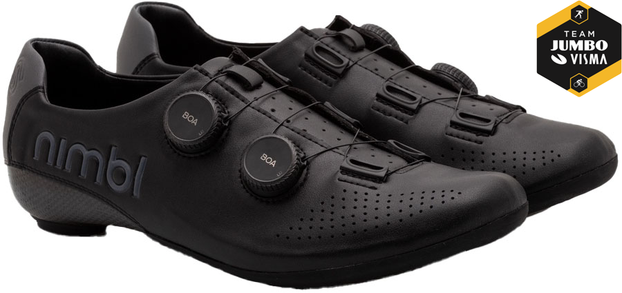 Nimbl EXCEED Race Sko - Sort til cykling på tilbud!