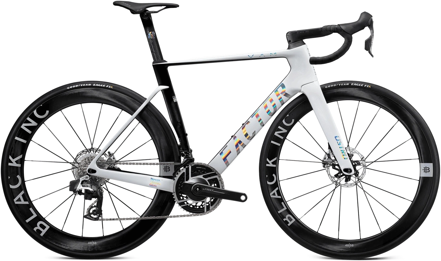 Factor OSTRO VAM 2.0 SRAM RED - White Chrome