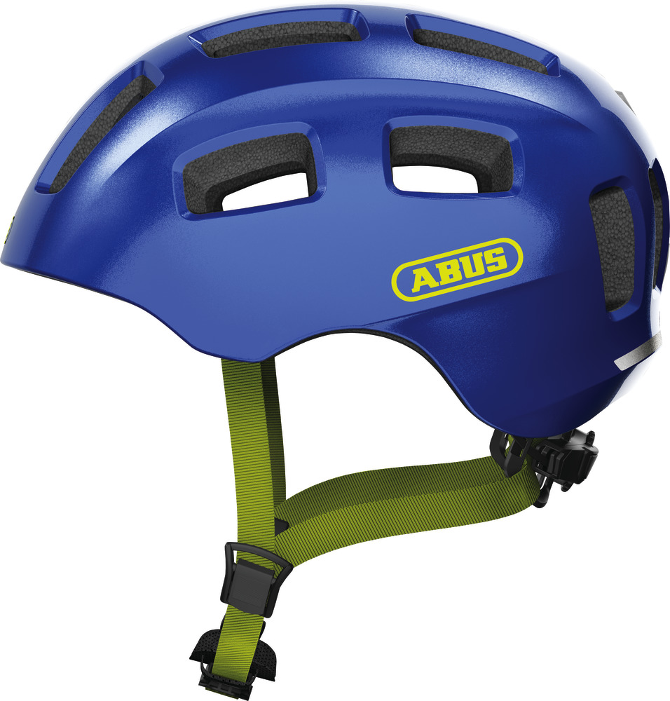 Abus Youn-I 2.0 Cykelhjelm med LED Lys - Blå