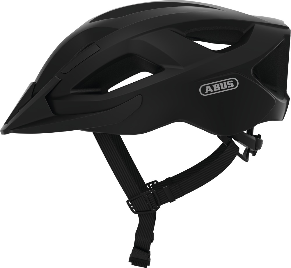Abus Aduro 2.1 Cykelhjelm - Sort til God Pris!