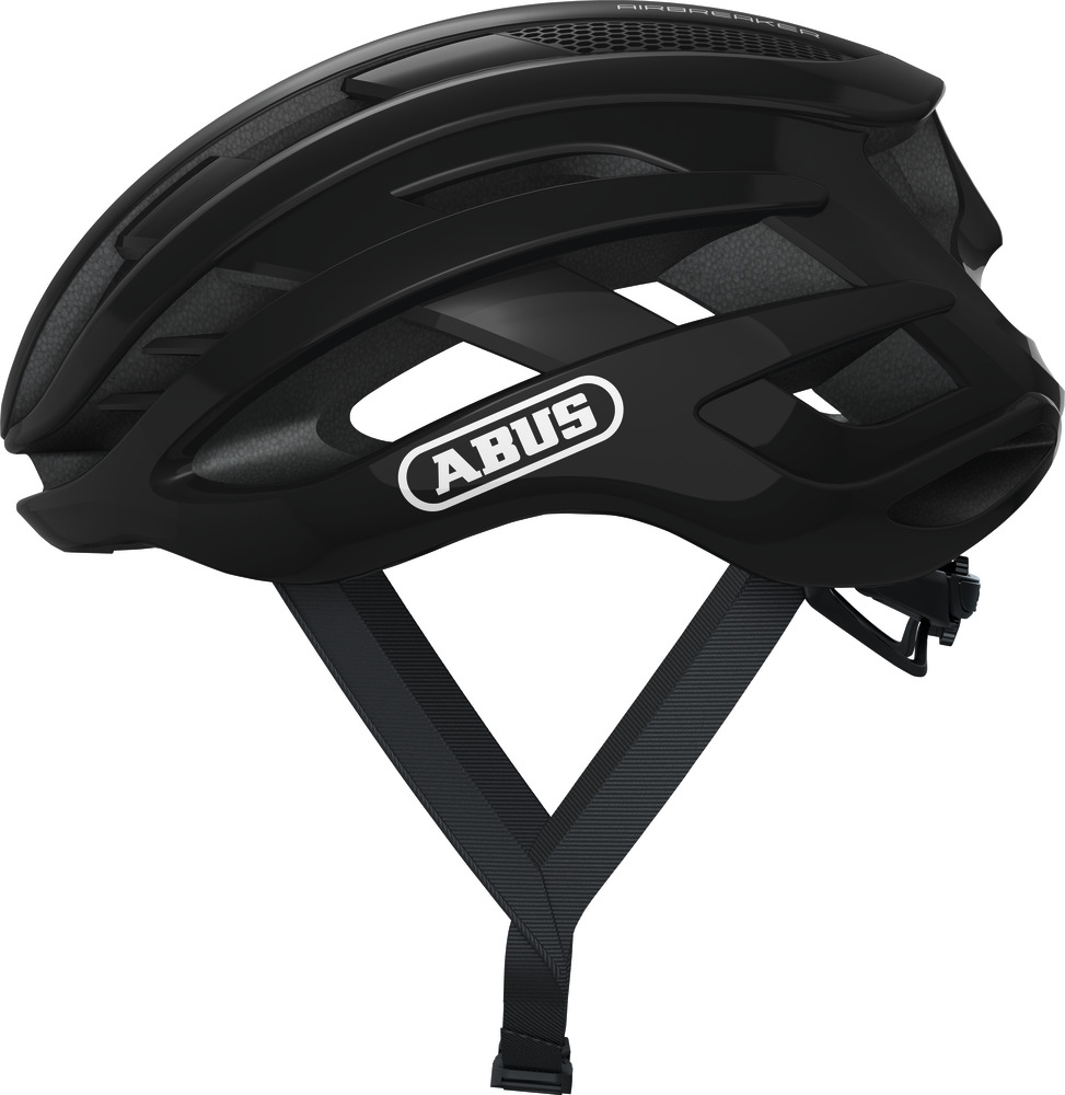 Abus AirBreaker Cykelhjelm - Sort til Fantastisk Pris!