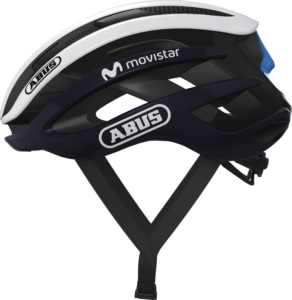 Abus AirBreaker Hjelm - Movistar Team 20 på tilbud!
