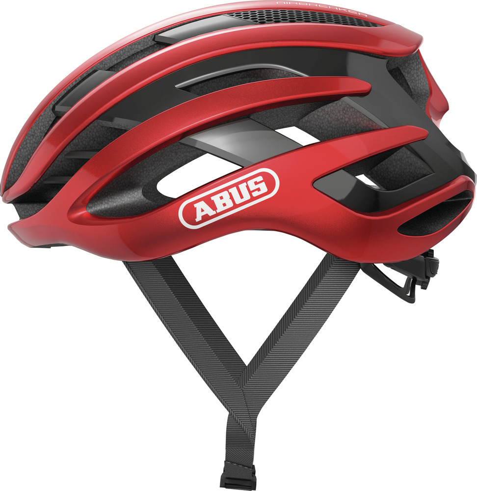 Abus AirBreaker Cykelhjelm - Performance Rød på Tilbud