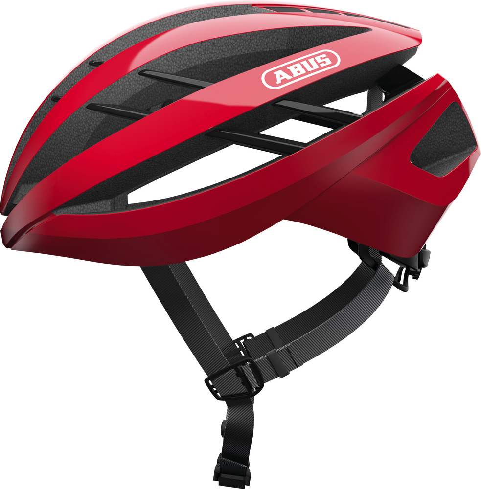 Abus Aventor Cykelhjelm - Rød på tilbud!
