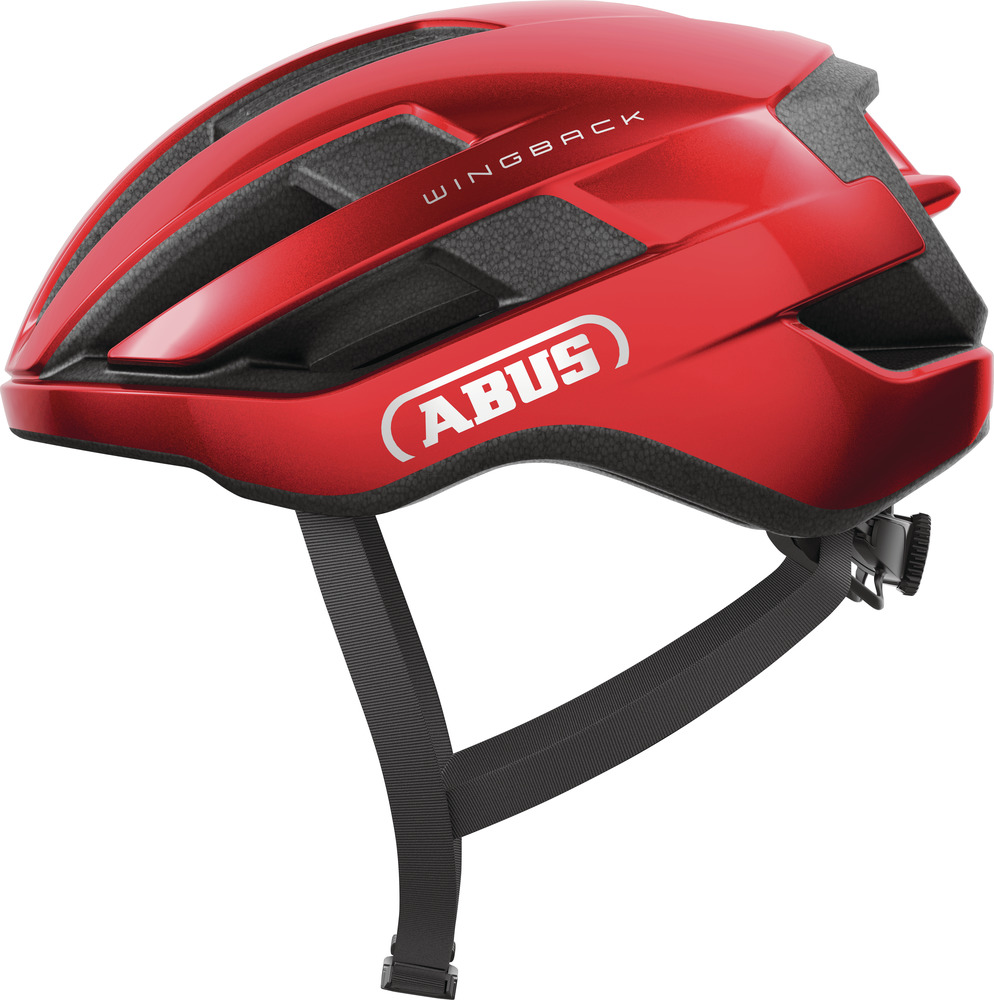 Abus WingBack Cykelhjelm - Performance Rød på Tilbud