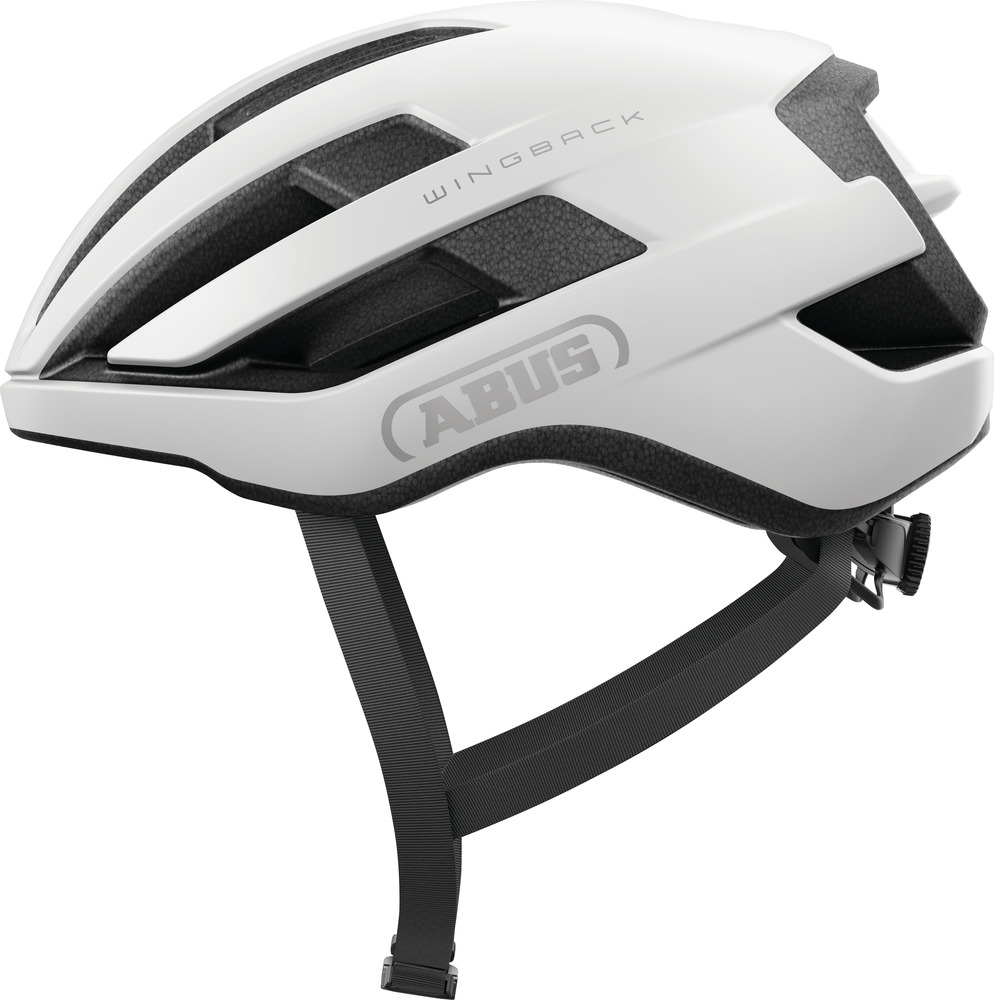 Abus WingBack - Polar Hvid Cykelhjelm til gode priser