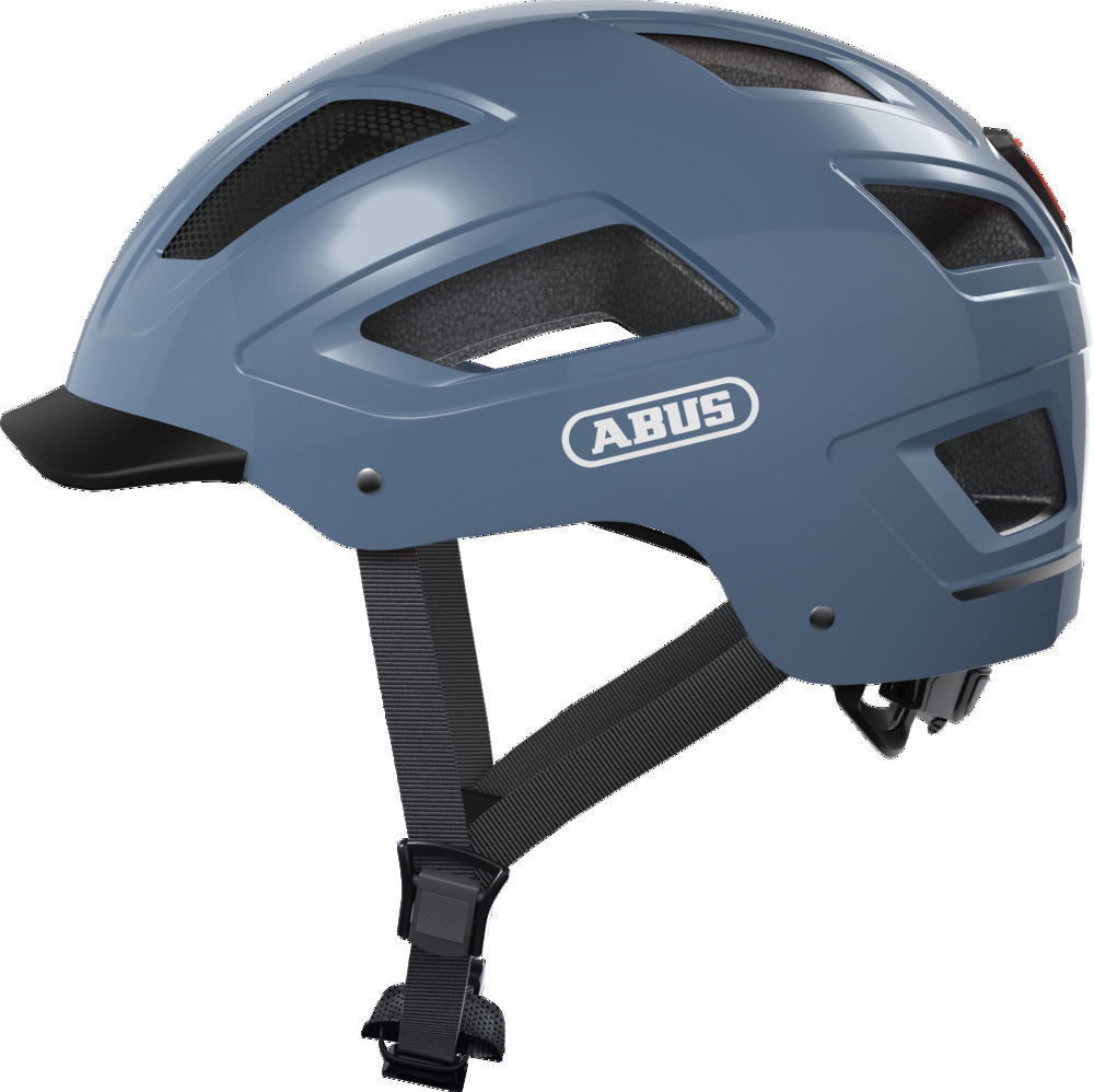 Abus Hyban 2.0 Cykelhjelm med LED - Blå