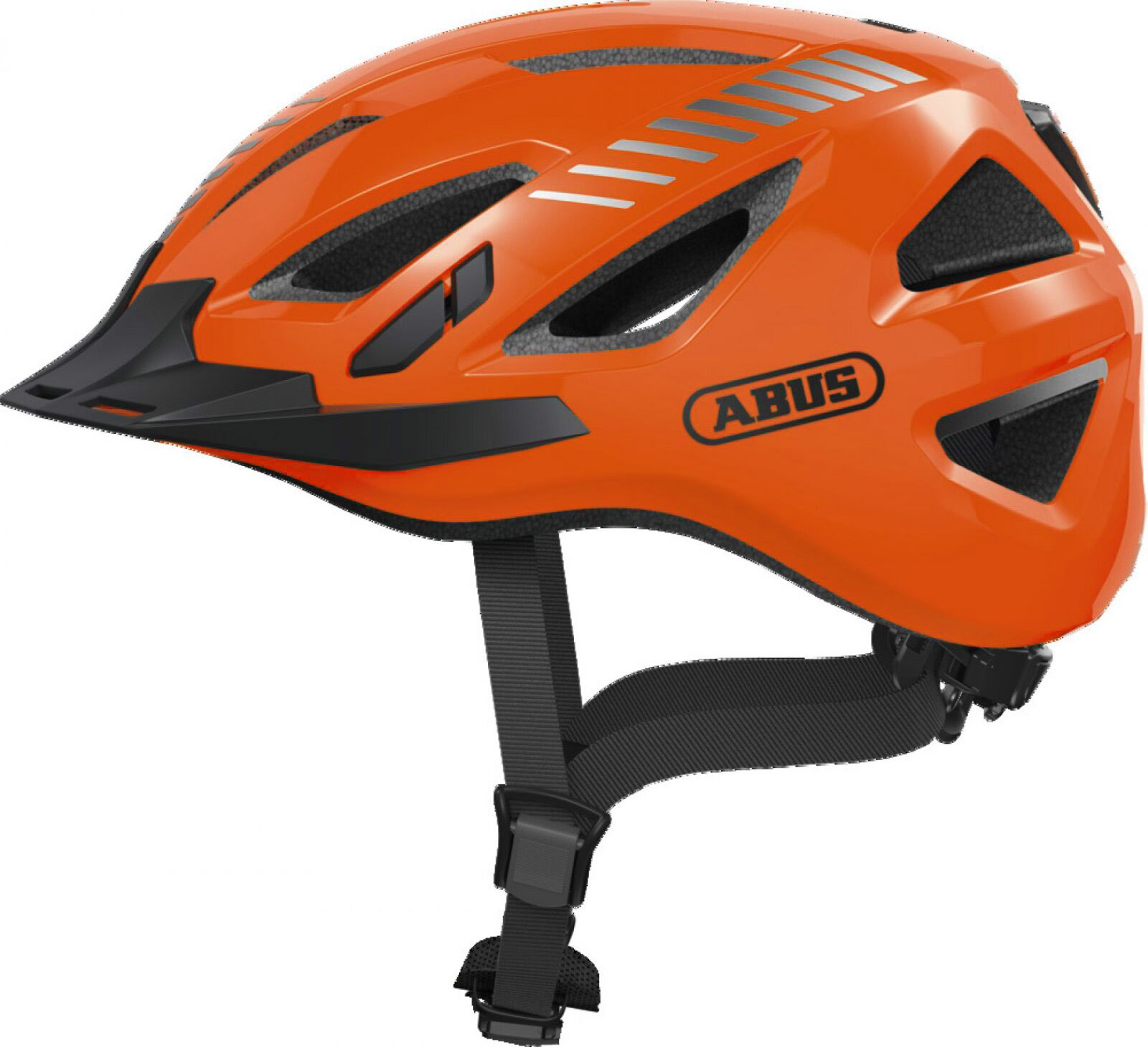 Abus Urban-I 3.0 Signal Hjelm med LED - Orange