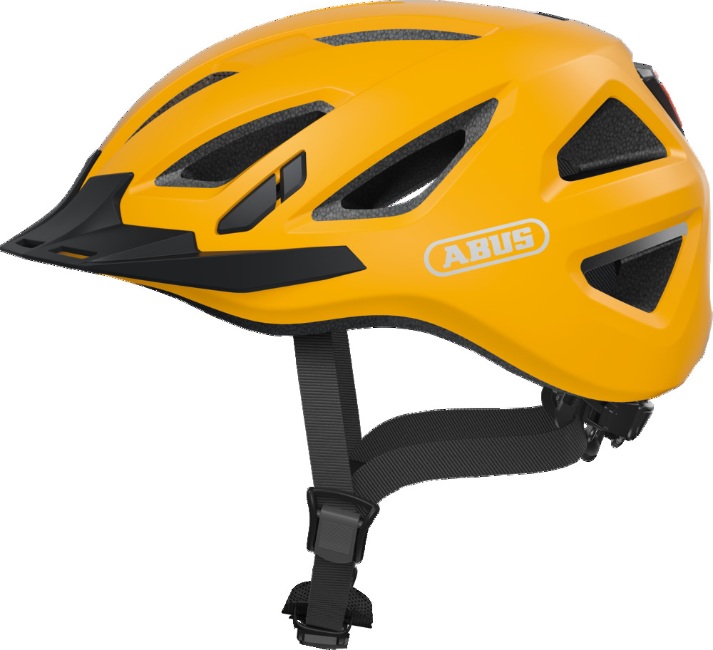 Abus Urban-I 3.0 cykelhjelm med LED - Gul
