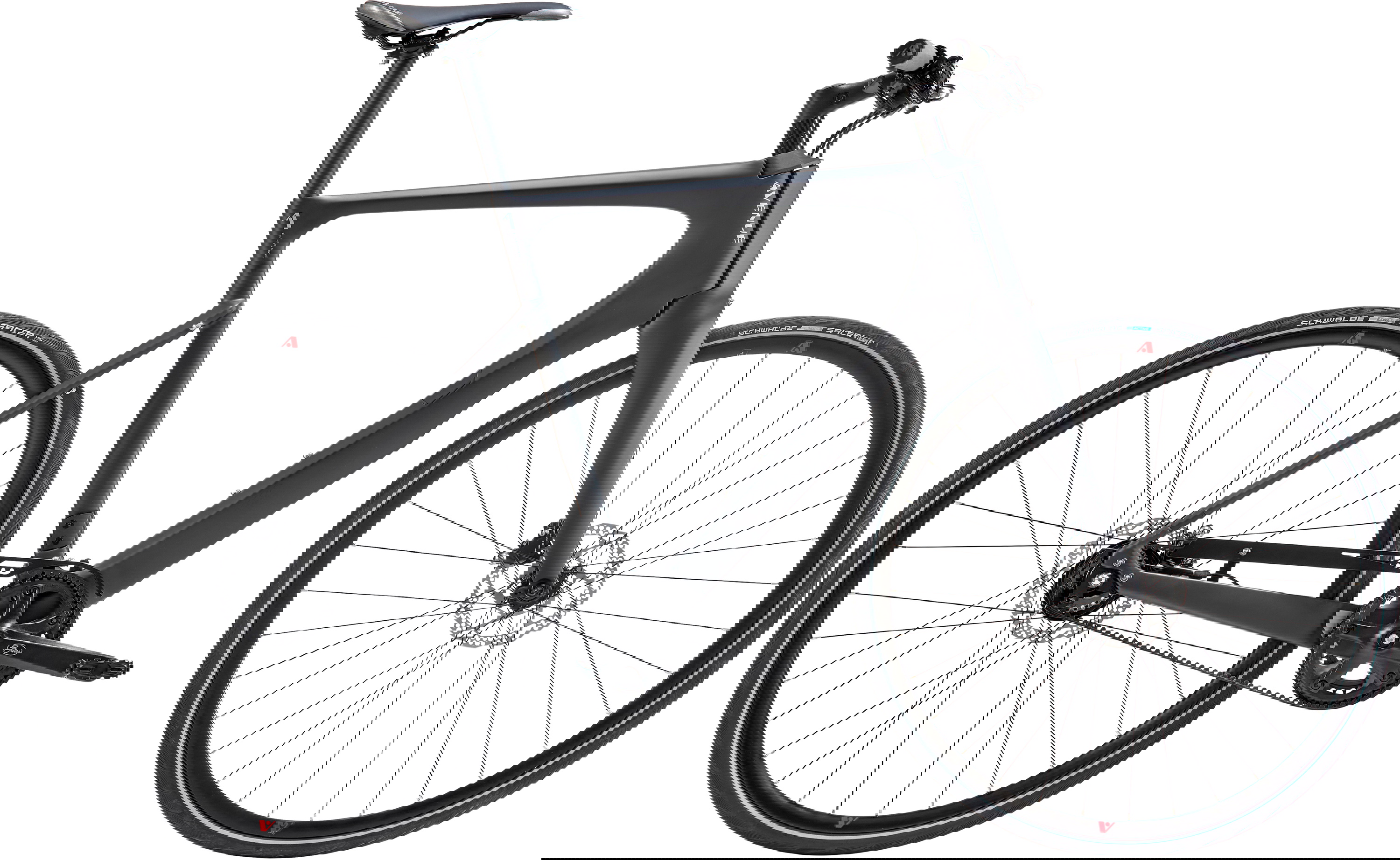 Avenue Empire Carbon Herrecykel 11g Alfine 2023 - Sort