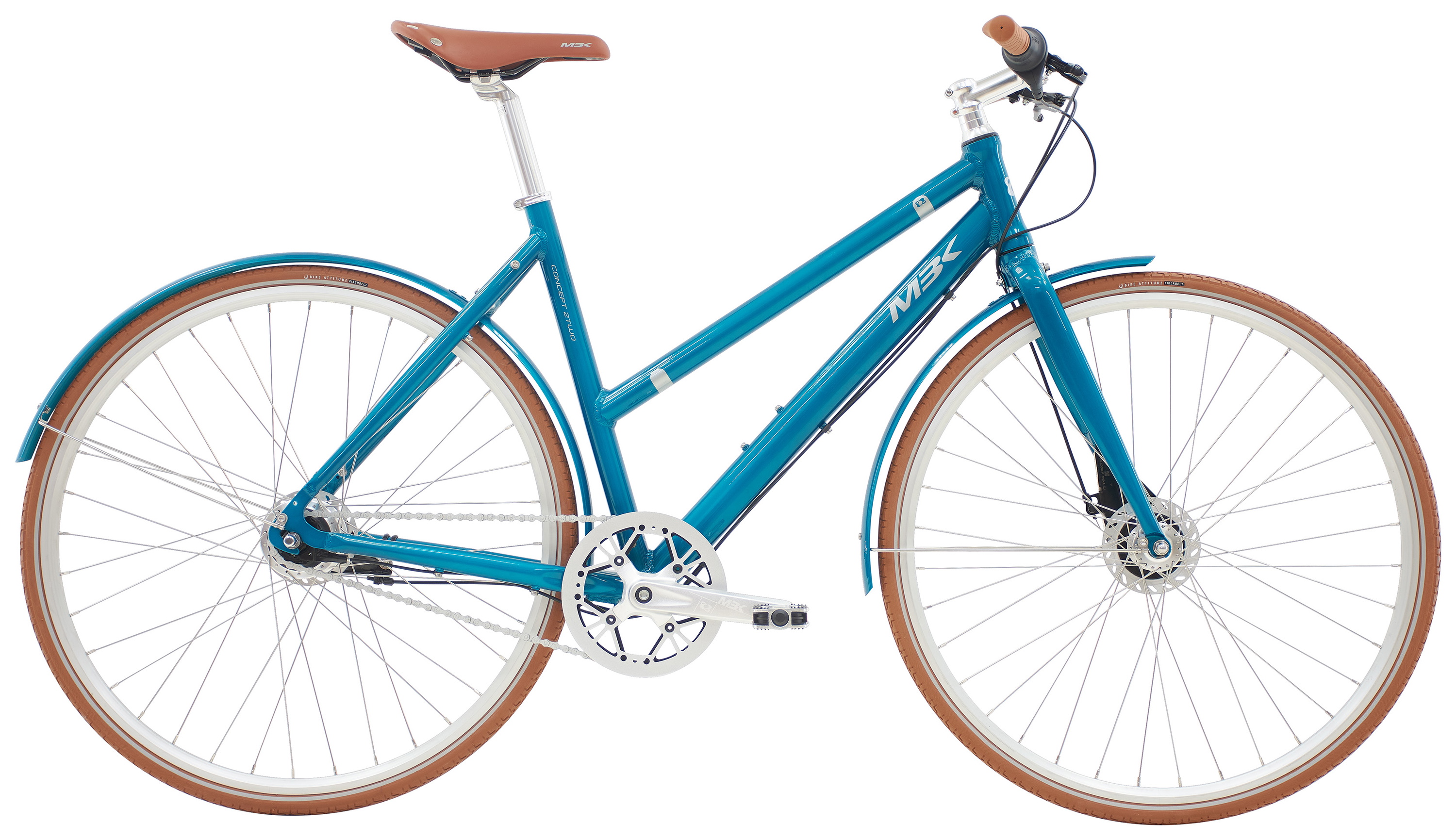 MBK Concept 2Two Damecykel 7g 2023 - Blå Tilbud!