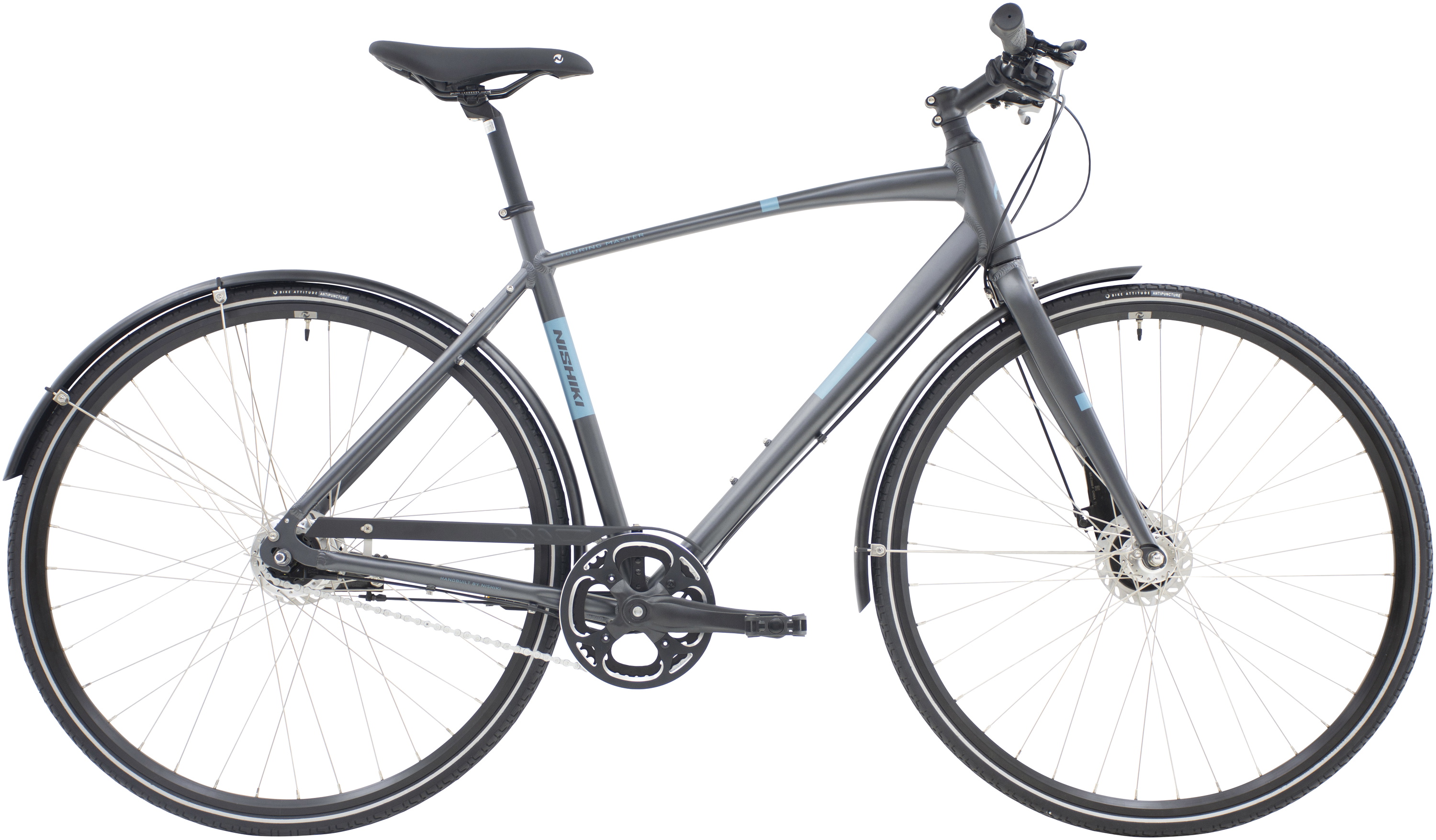 Nishiki Touring Master Herre 7g 2023 - Grå Cykeltilbud