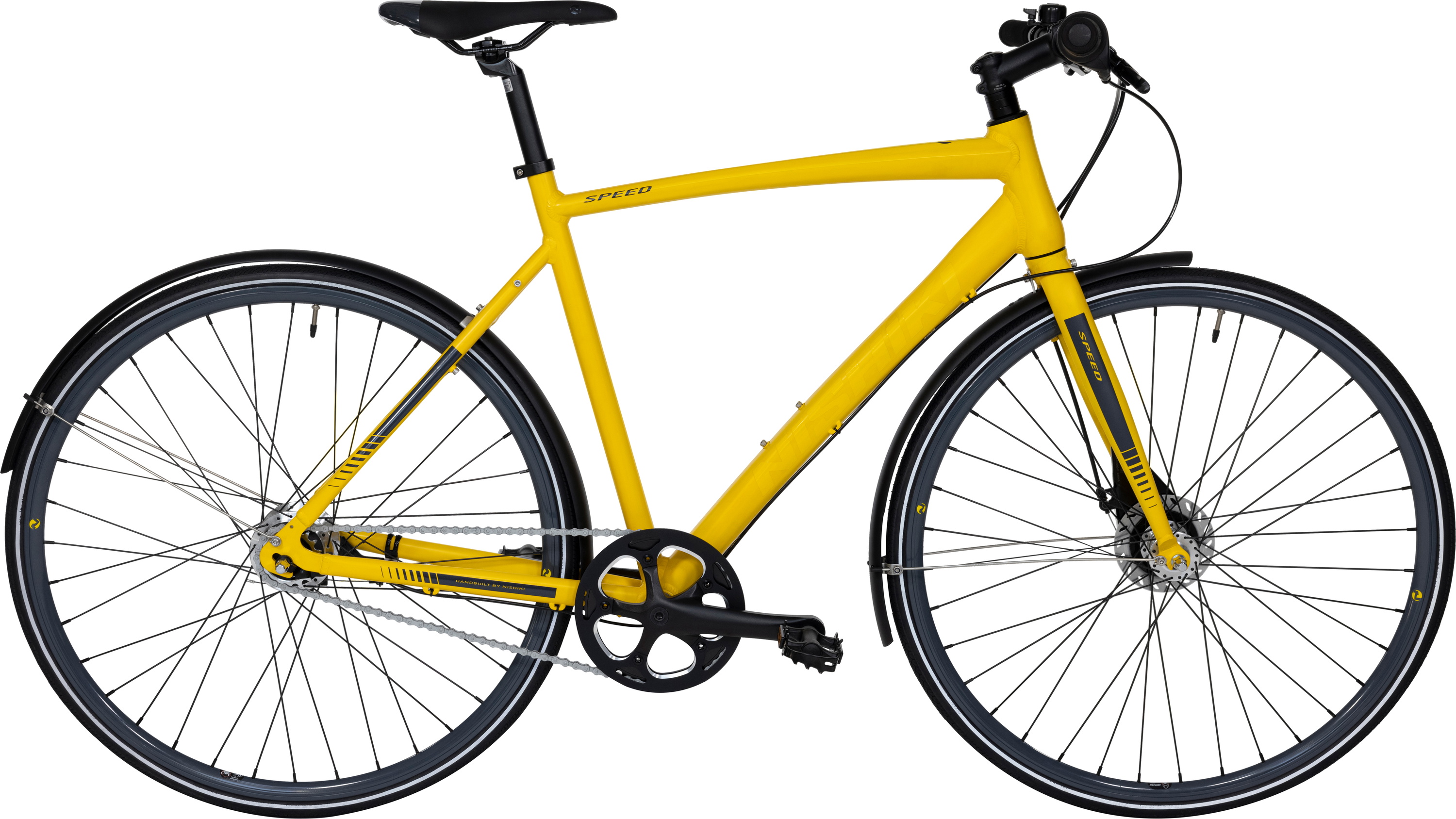 Nishiki Speed Herre 7g 2023 - Gul Cykeltilbud!