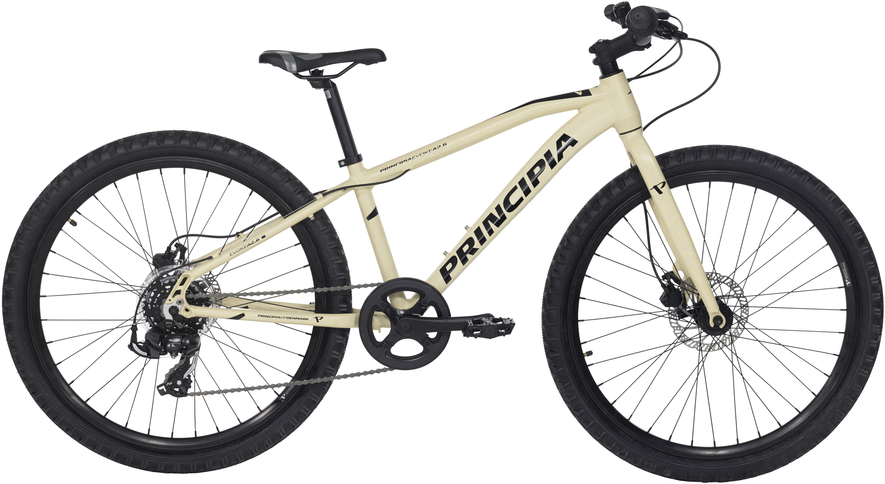 Principia A2.6 26" Børnecykel 7g - Hvid 2023 Tilbud