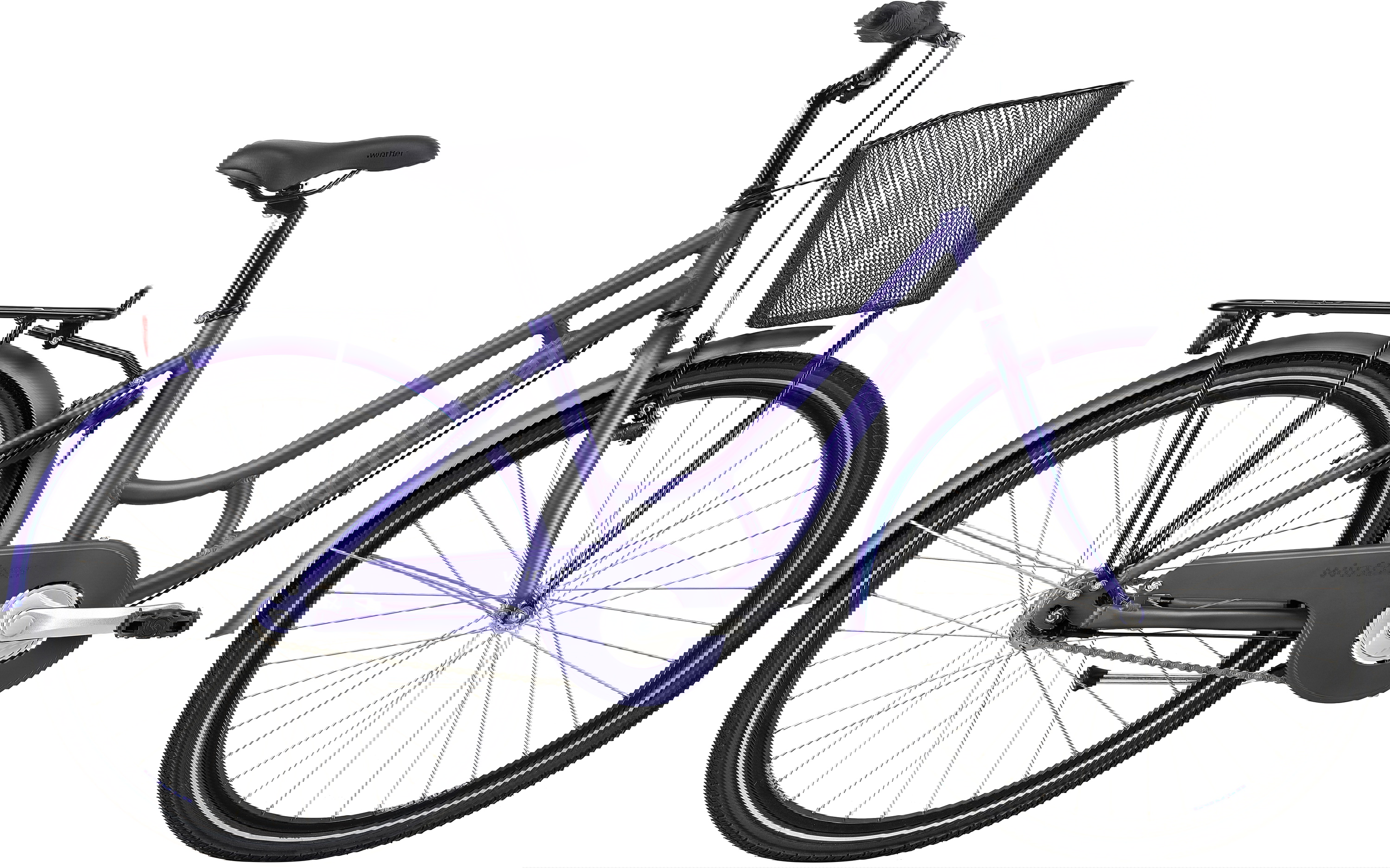 Winther 250 Alu Granny Pige Cykel 24" - Lilla 2023