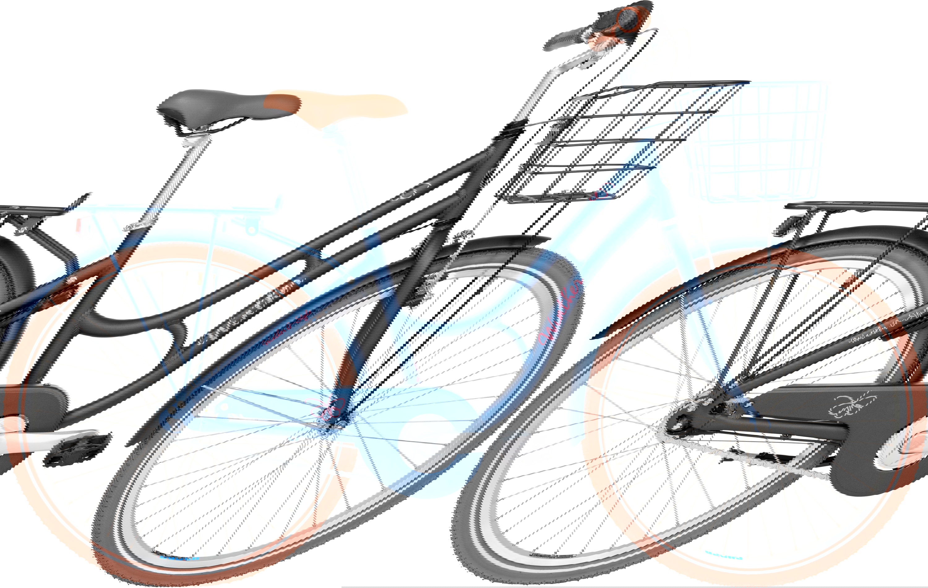 Winther G-Style Pige 24" Cykel 2023 - Blå til god pris!