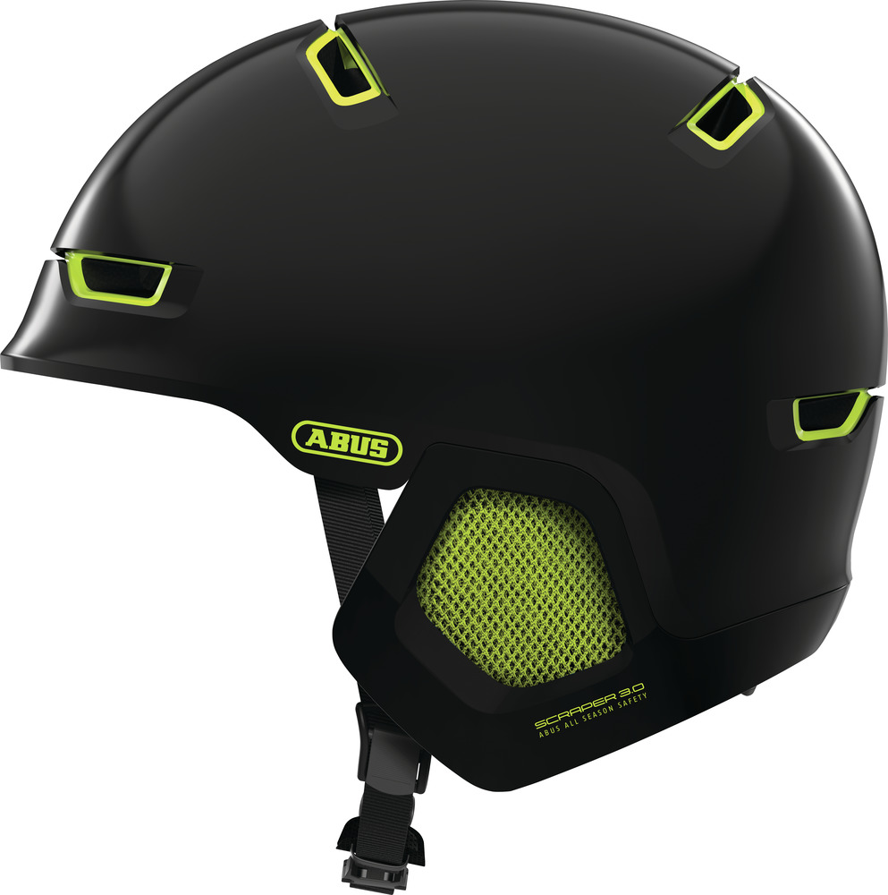 Abus Scraper 3.0 ERA - Sort Cykelhjelm på Tilbud