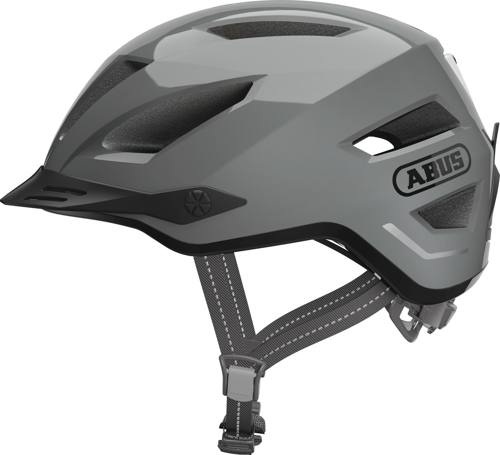 Abus Pedelec 2.0 elcykelhjelm med LED lys - Grå
