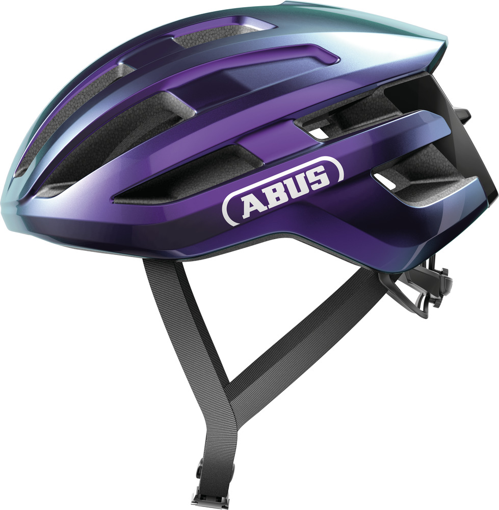 Abus PowerDome Cykelhjelm - Lilla (DK) på tilbud!