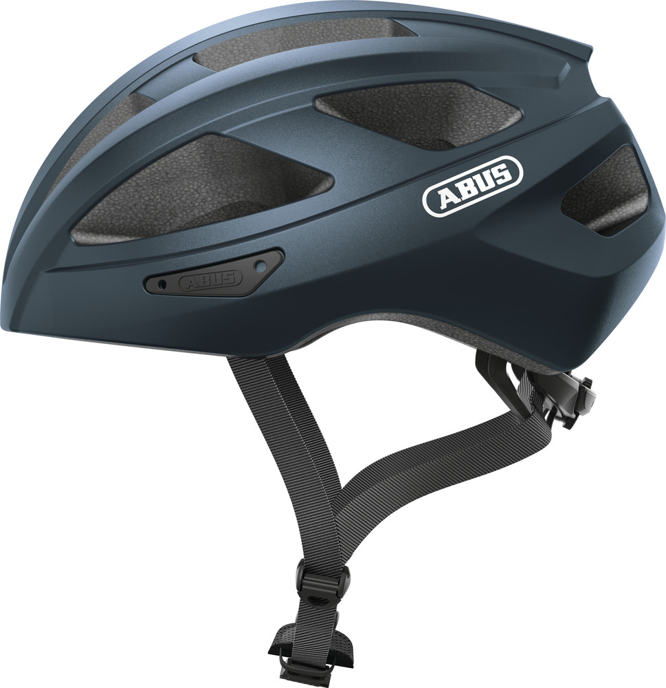 Abus Macator Cykelhjelm - Blå (DK) på tilbud!