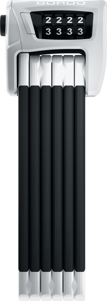 Abus Foldelås 6100 Bordo Combo - Hvid, 90 cm tilbud!