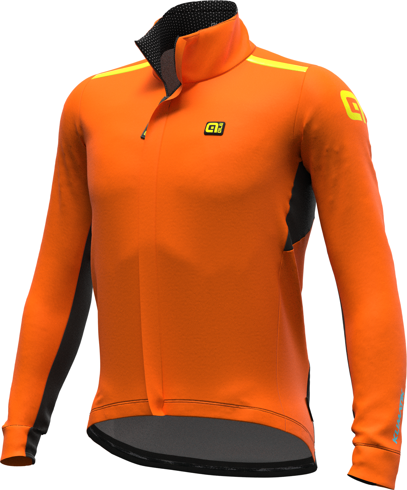 Alé Vinter Jakke Klimatik K-Tornado 2.0 - Orange Tilbud