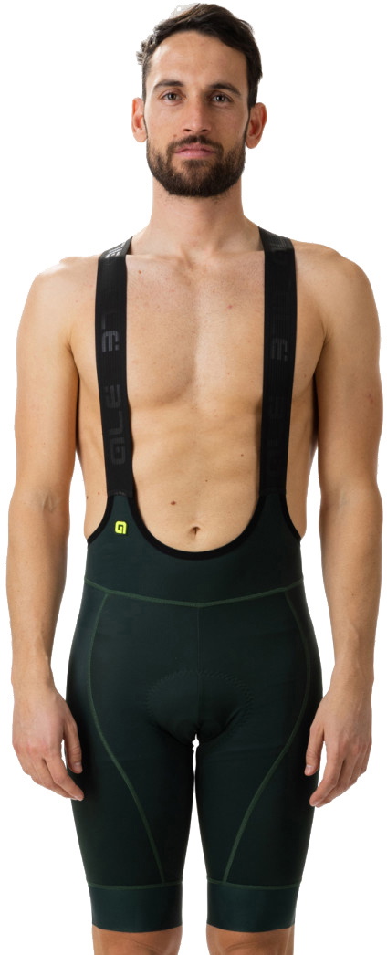 Alé Bibshorts PR-E Mand Magic Colour - Grøn på tilbud!