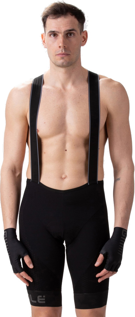Alé Bibshorts R-EV1 Velocity HD2 - Sort til cykling