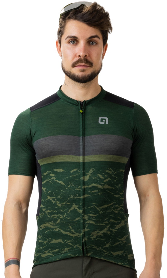 Alé Gravel Cykeltrøje til Mænd - Grøn