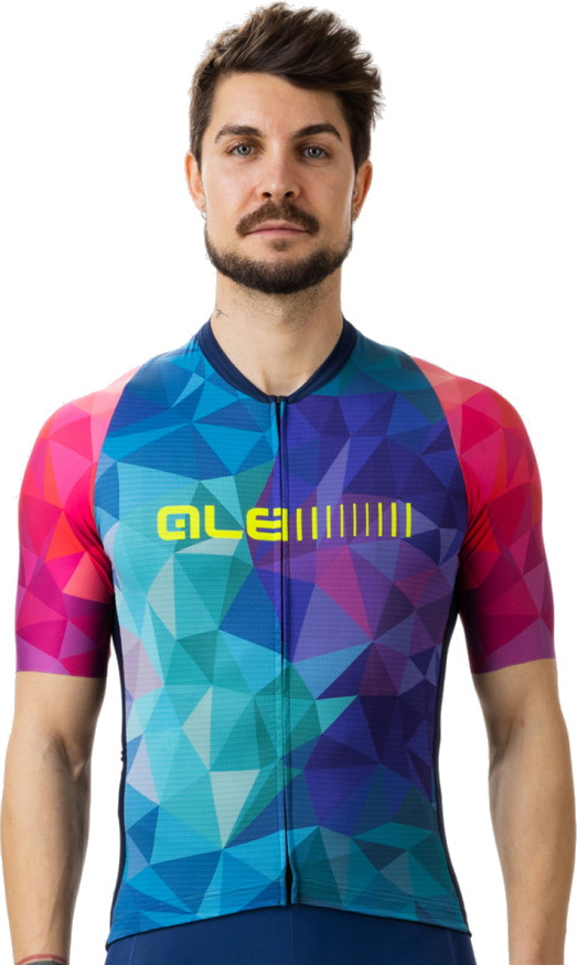 Alé PR-E Valley Cykeltrøje - Flot Multifarvet Design