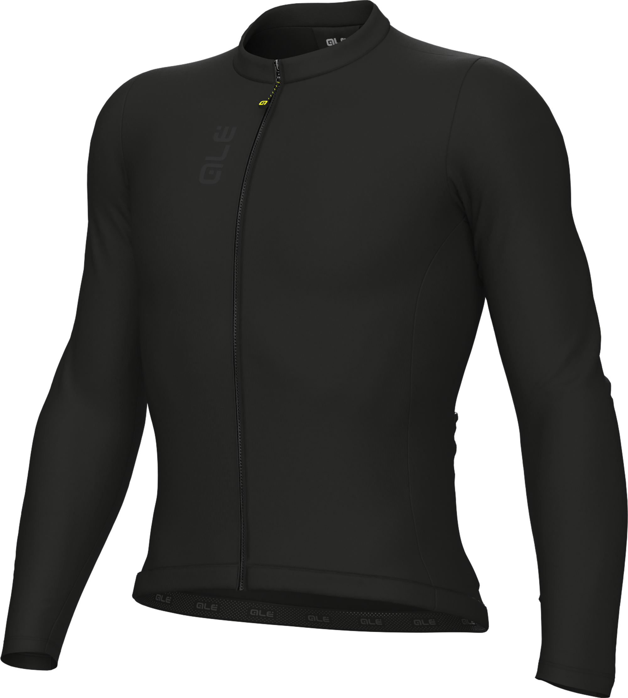 Alé Jersey LongSleeve COLOR BLOCK PRAGMA - Nero/Black    8055528564185