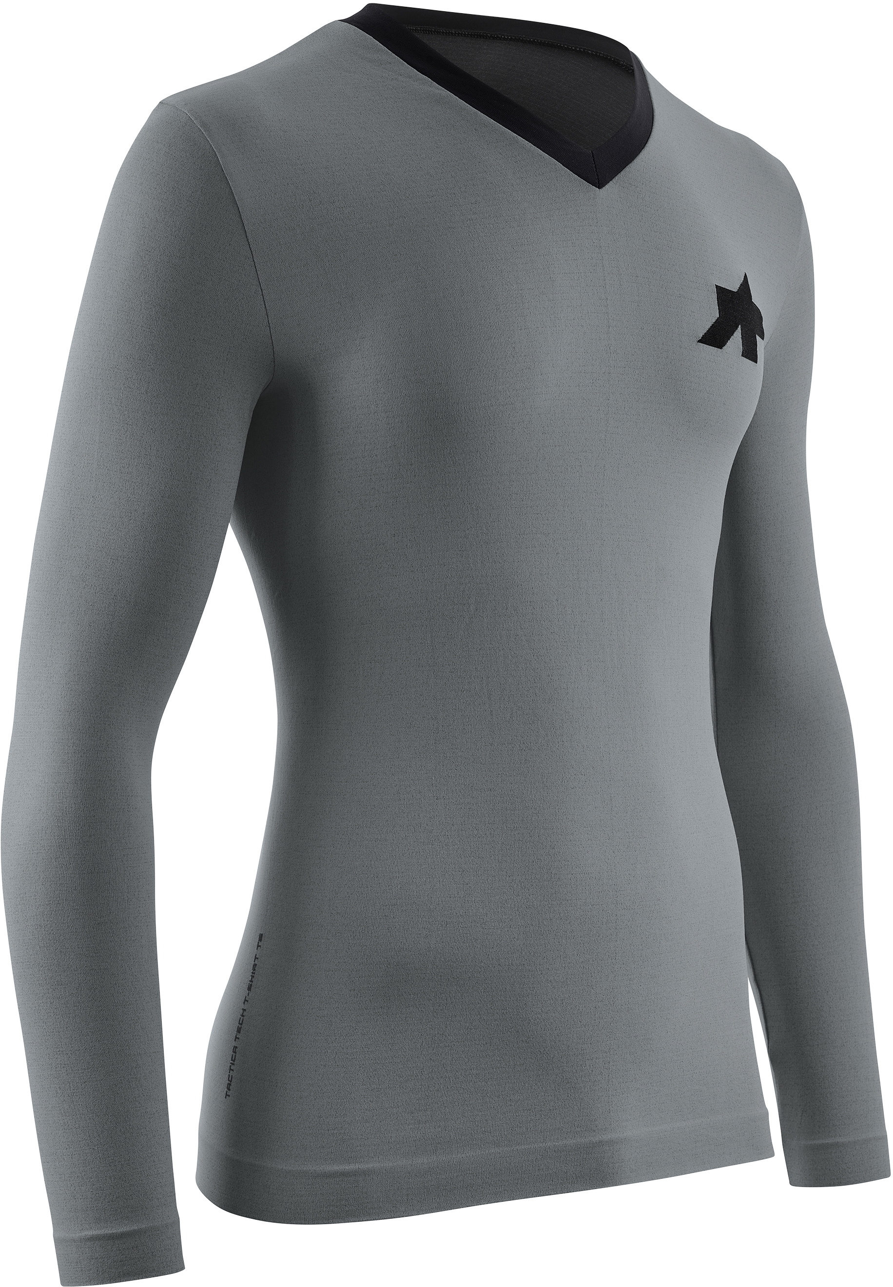 Assos TACTICA Longsleeve Tech T-Shirt T5 - Fanatic Silver 7627776024301