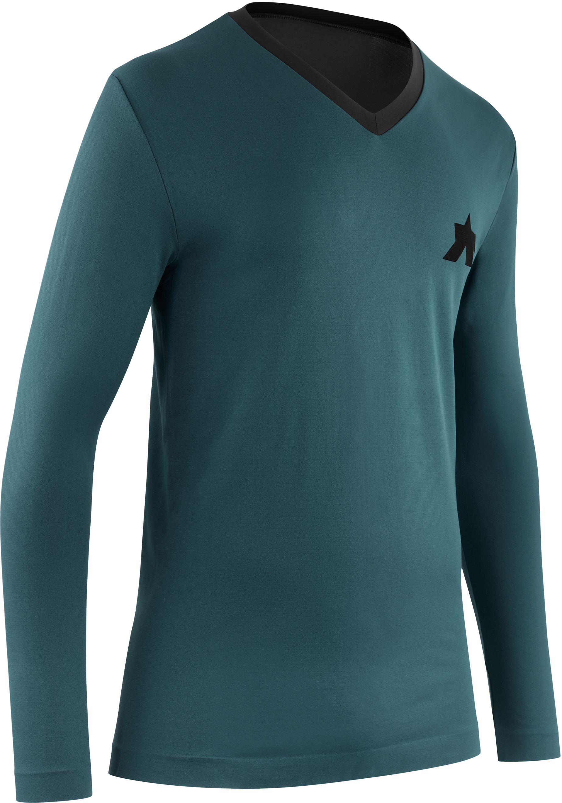 Assos TACTICA Longsleeve Tech T-Shirt T5 - Foundation Green 7627776024363
