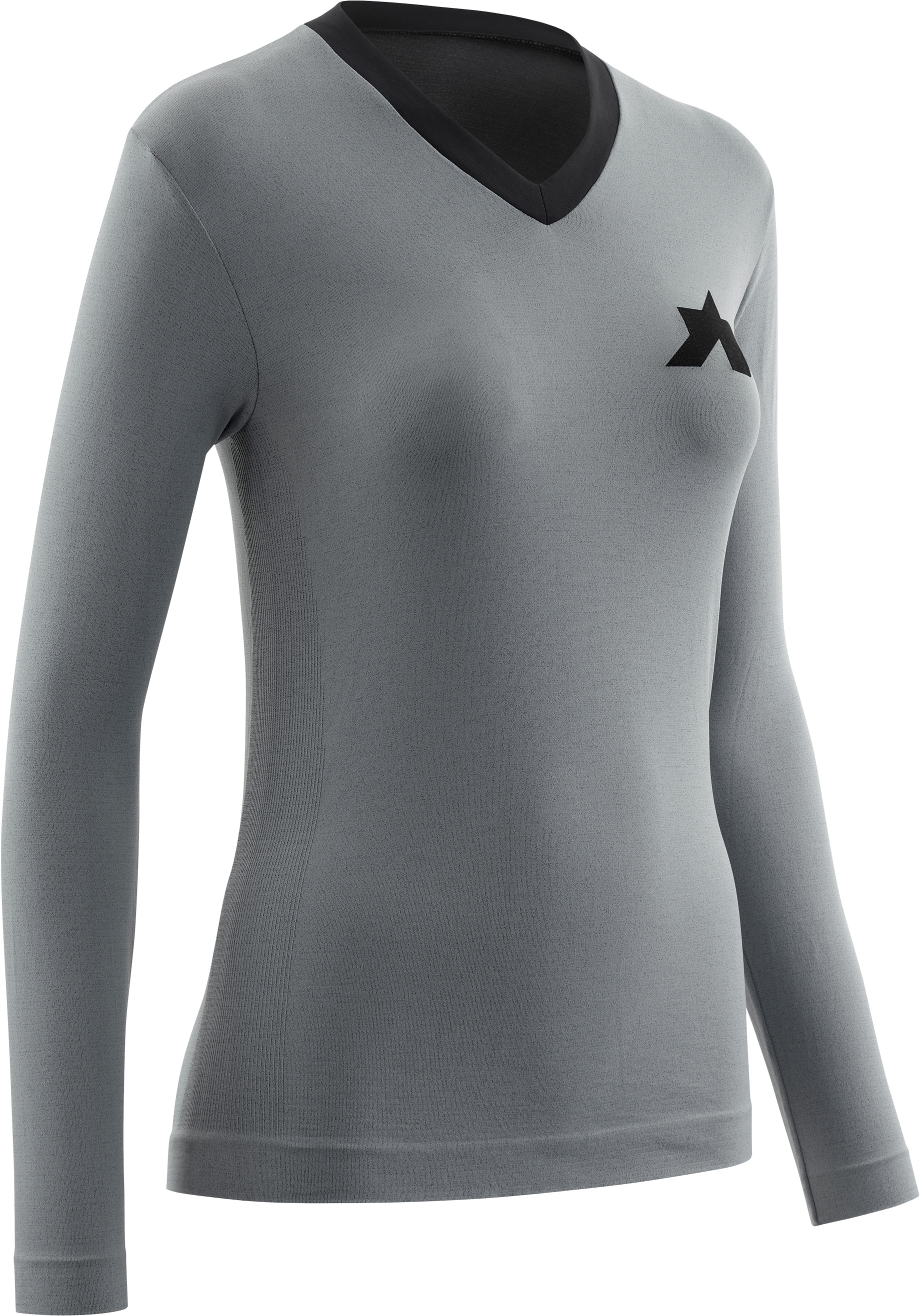 Assos TACTICA Women’s Longsleeve Tech T-Shirt T5 - Fanatic Silver 7627776024868