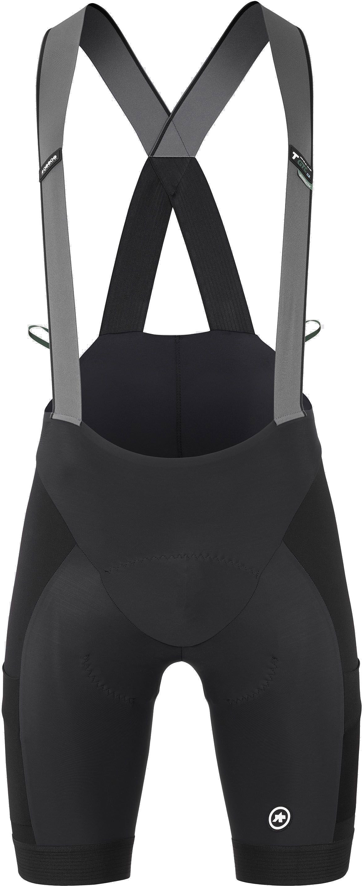 Assos MILLE GTC KIESPANZER Gravel Bib Shorts - Sort tilbud