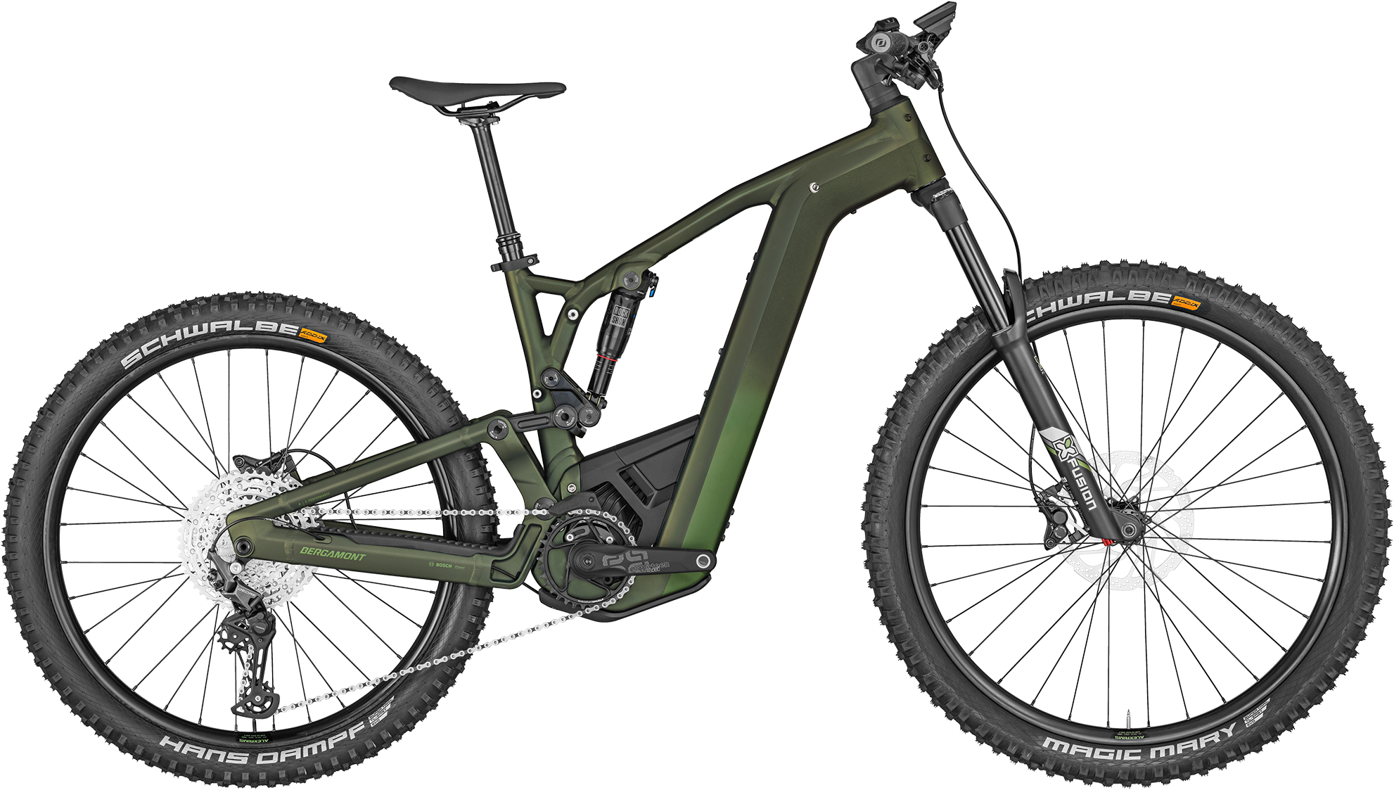 Bergamont E-Trailster 150 Expert 2024 - Elcykel i Grøn