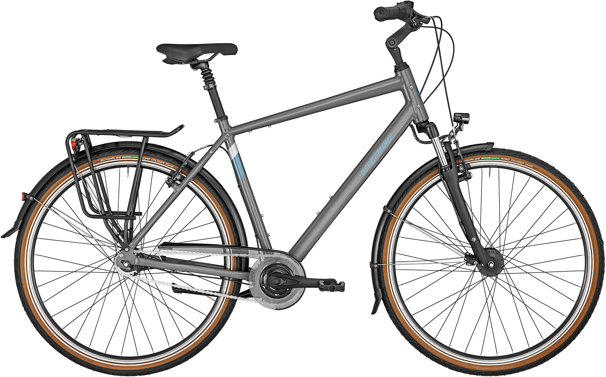 Bergamont Horizon N7 CB Gent 2024 - Grå på tilbud!