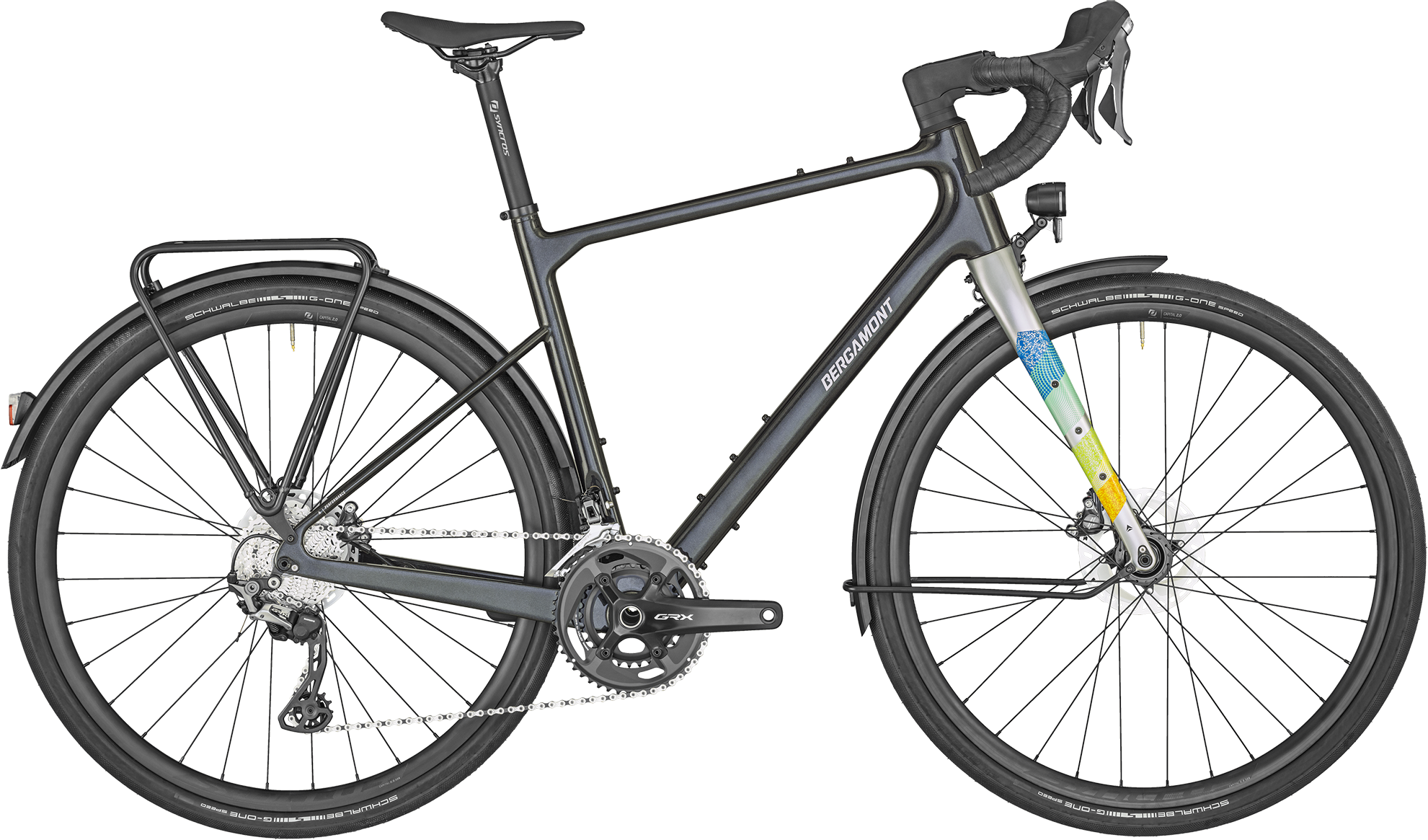 Bergamont Grandurance RD Elite 2024 - Sort Racercykel