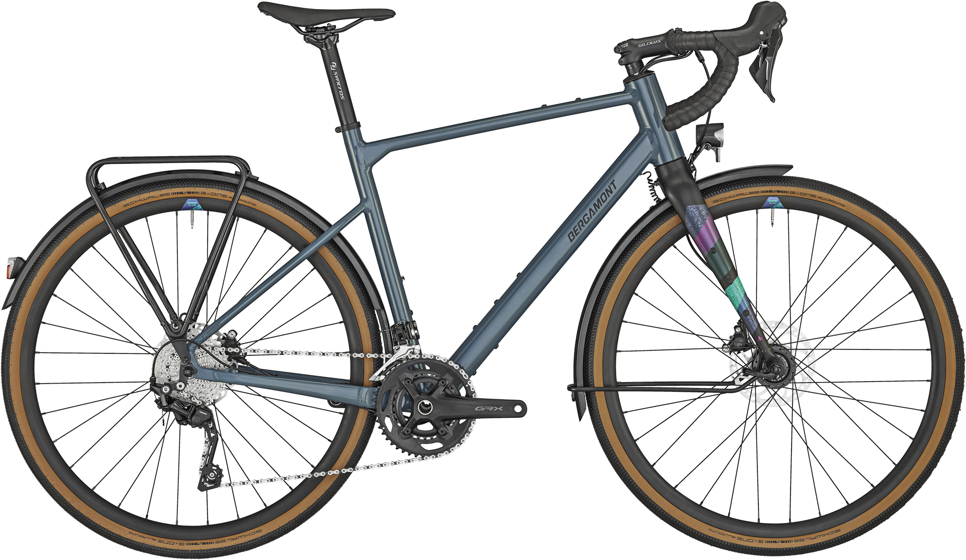 Bergamont Grandurance RD 5 2024 - Blå Racercykel Tilbud